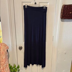 Living Doll Navy Maxi Skirt